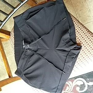 Athleta Women's Black Drawstring Shorts Large